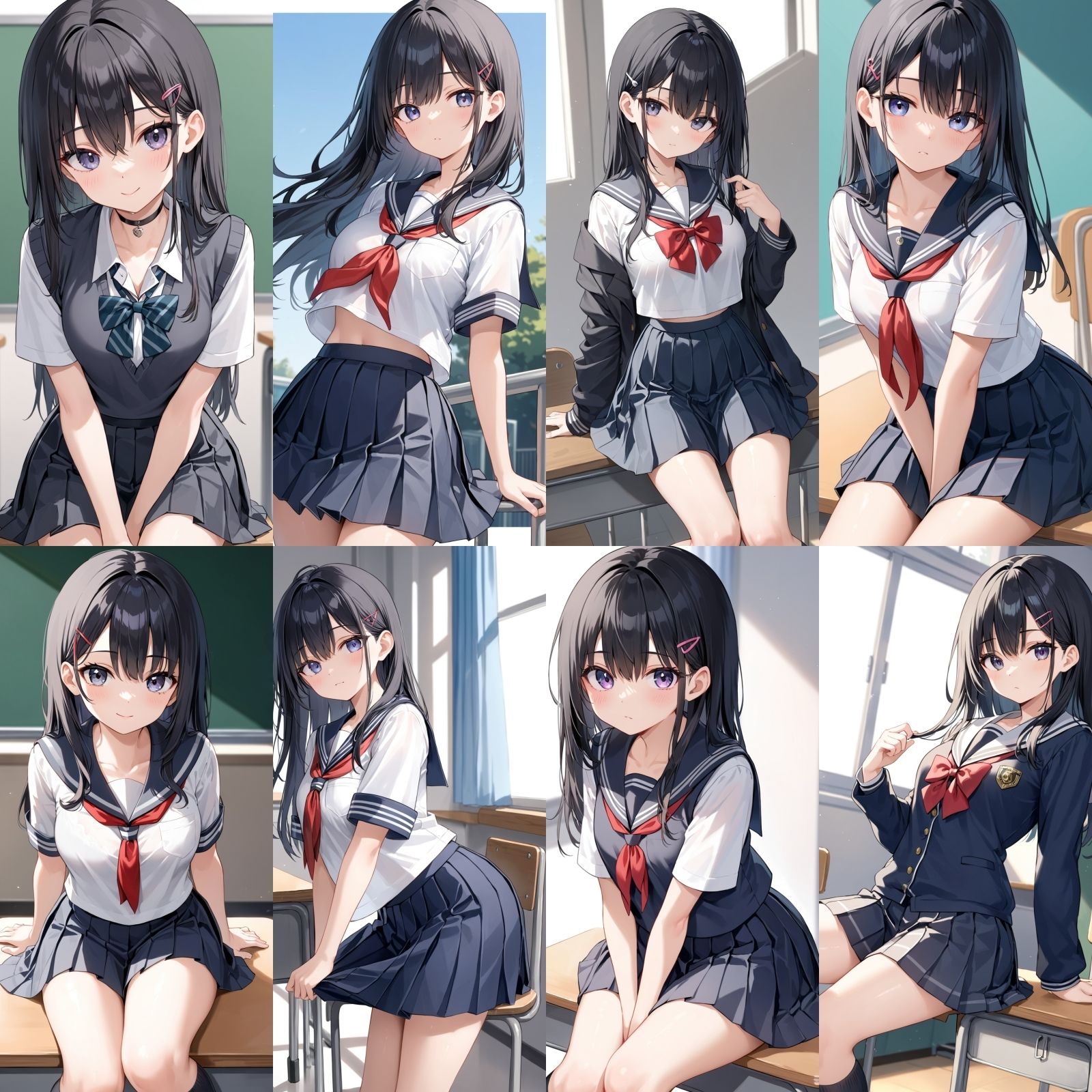 サンプル画像1:女友達がアソコを触ってきた【500枚】(女子高生) [d_502991]