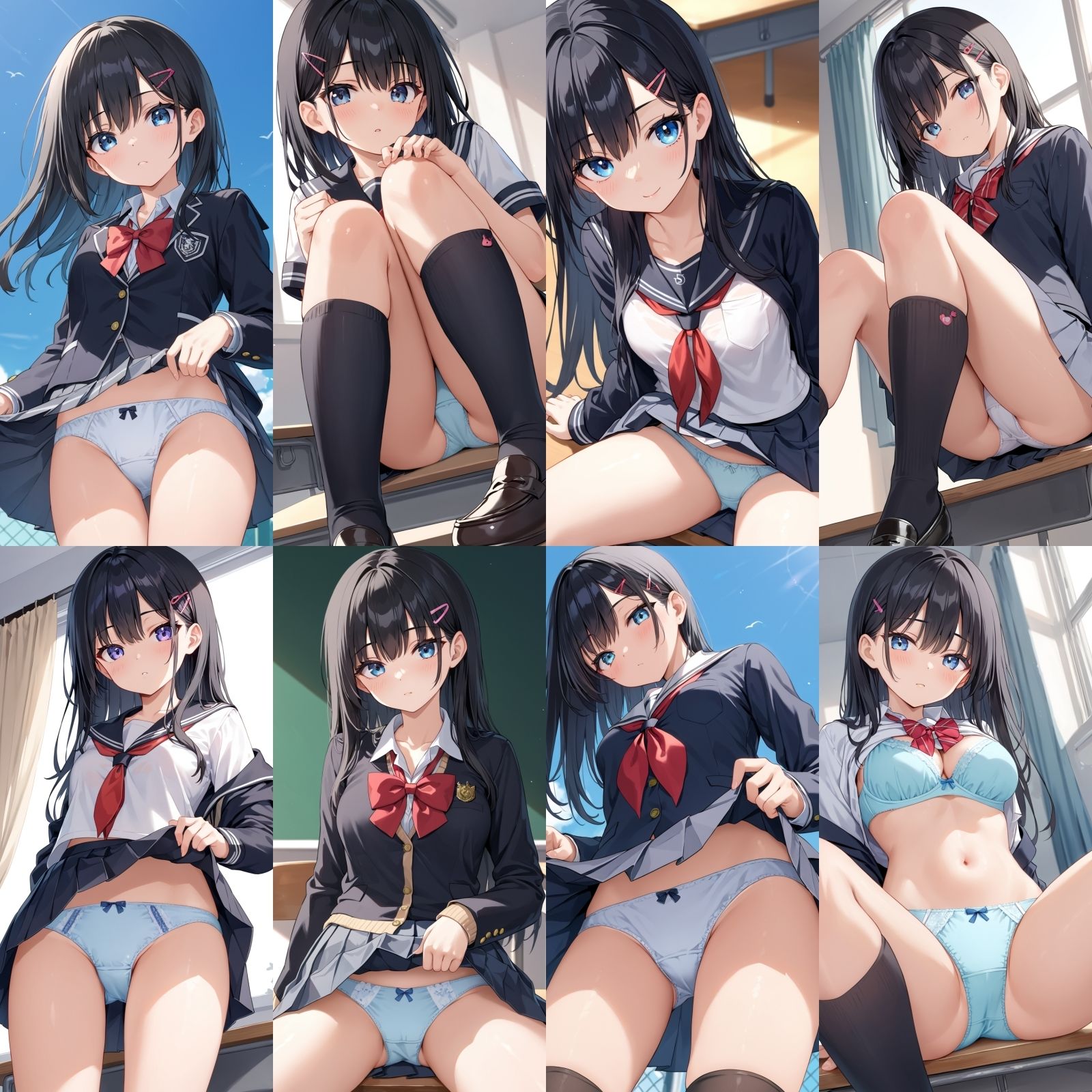 サンプル画像2:女友達がアソコを触ってきた【500枚】(女子高生) [d_502991]