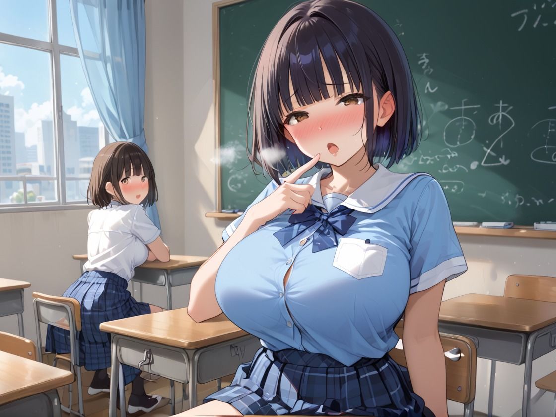 サンプル画像2:女子校生とスク水セックス(かれんの欲望) [d_503036]