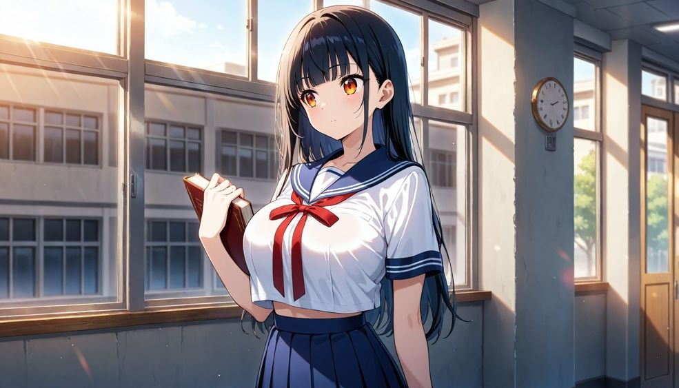 サンプル画像2:スク水美少女たちの濡れた放課後奉仕活動【4K】(ニート印刷所) [d_503060]