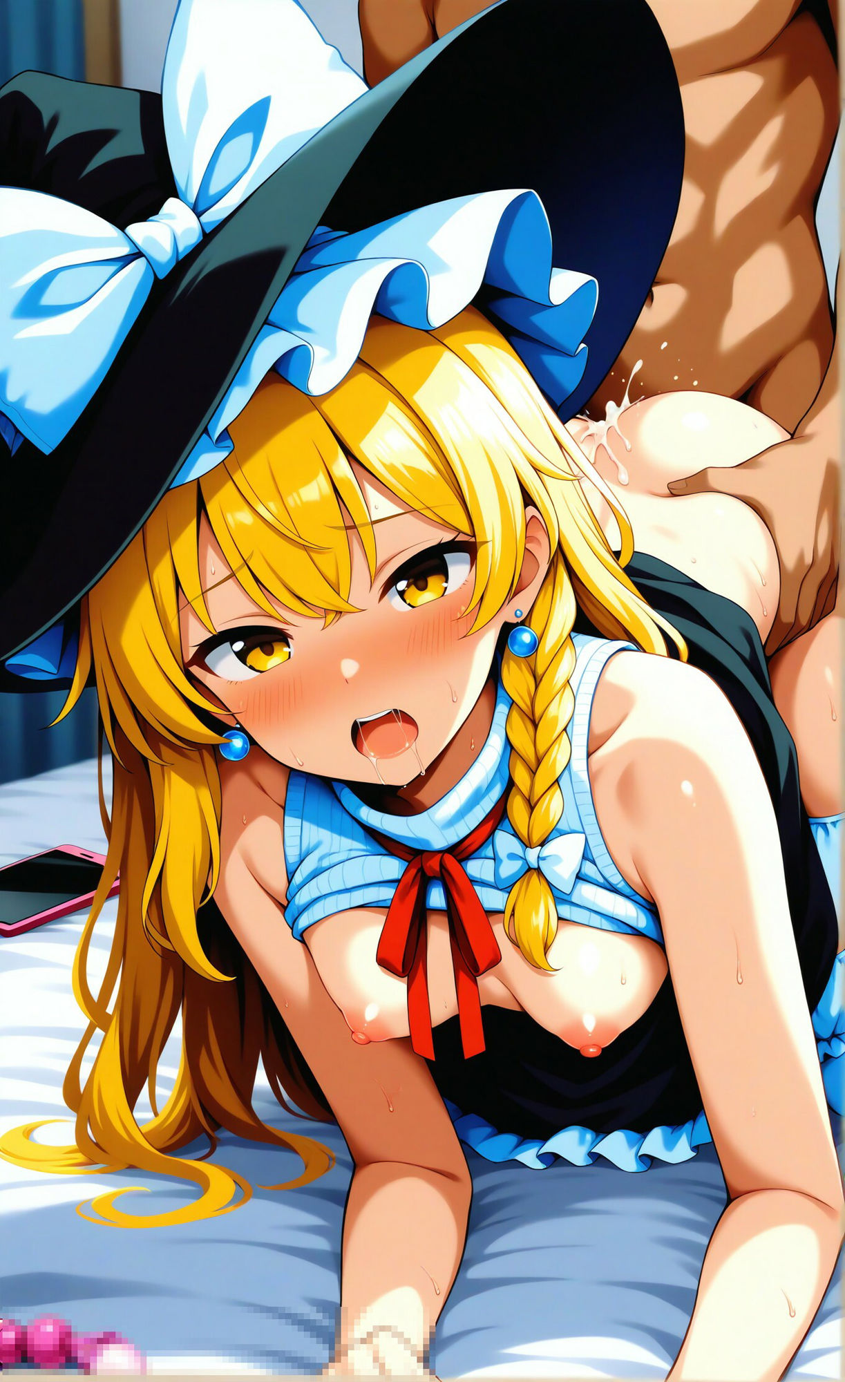 サンプル画像6:魔理沙さんだめですよ？(れっどわーど) [d_503089]