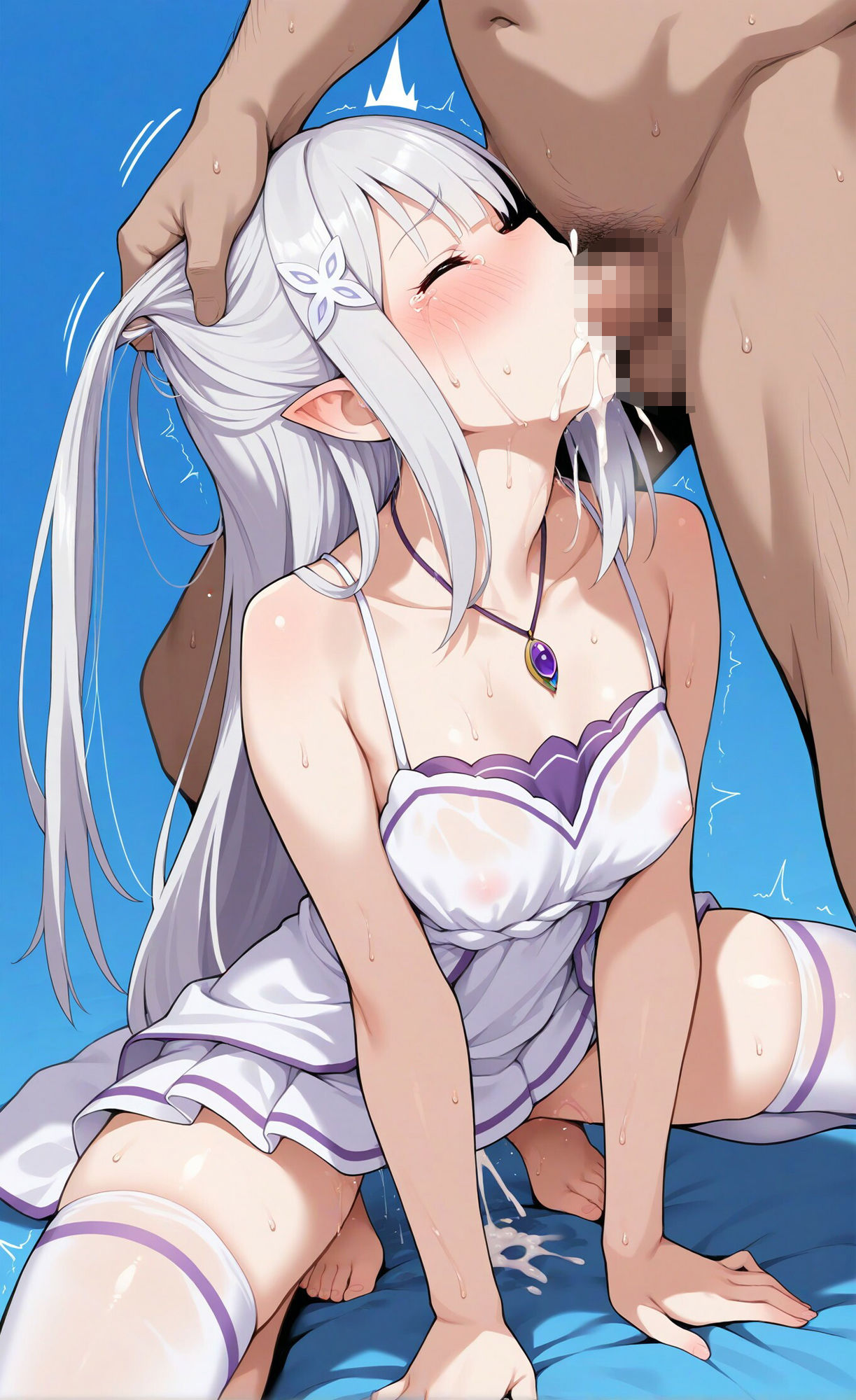 サンプル画像2:エミリアたん(ほわいとわーど) [d_503097]