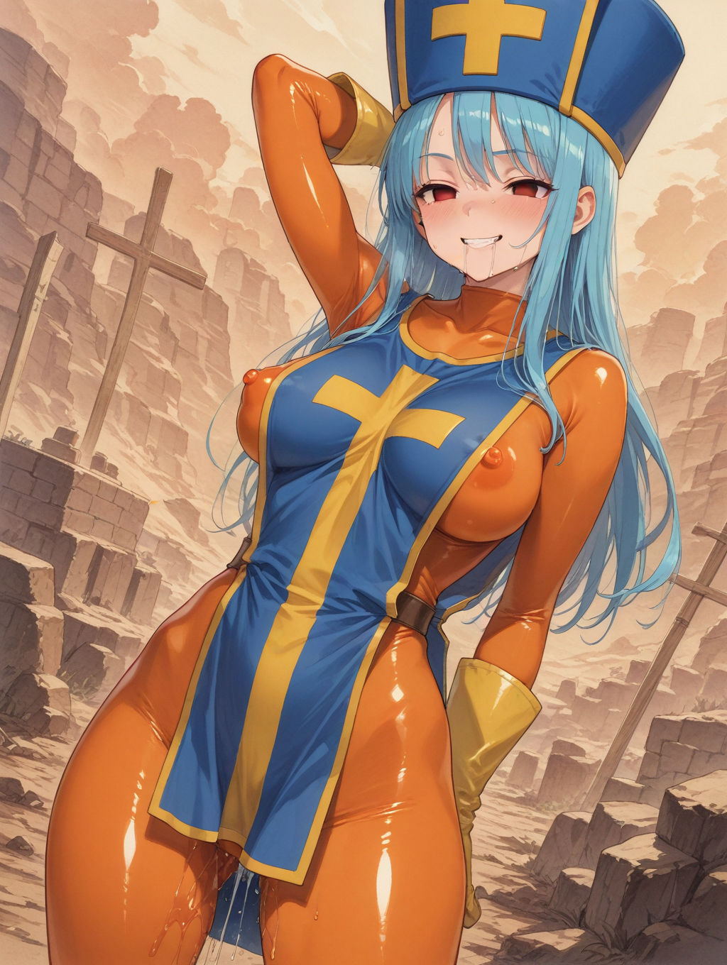 サンプル画像4:そうりょちゃんは  こんらんしている！(えろがっぱ) [d_503114]