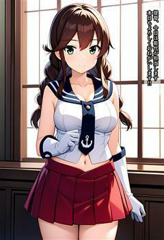 サンプル画像1:秘書艦とえっち！〜軽巡編〜(相田ナリラ) [d_503131]