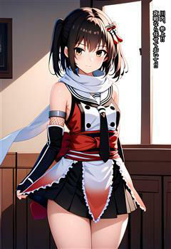 サンプル画像2:秘書艦とえっち！〜軽巡編〜(相田ナリラ) [d_503131]