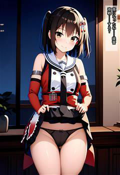 サンプル画像6:秘書艦とえっち！〜軽巡編〜(相田ナリラ) [d_503131]