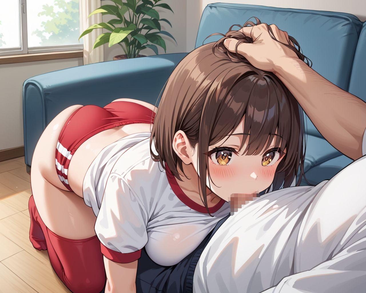 サンプル画像6:清楚な巨乳女子をぱこぱこ性奴●飼育(ひつじ雲) [d_503144]