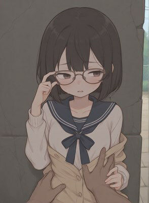 サンプル画像6:耐える女(性癖おしくらまんじゅう) [d_503158]