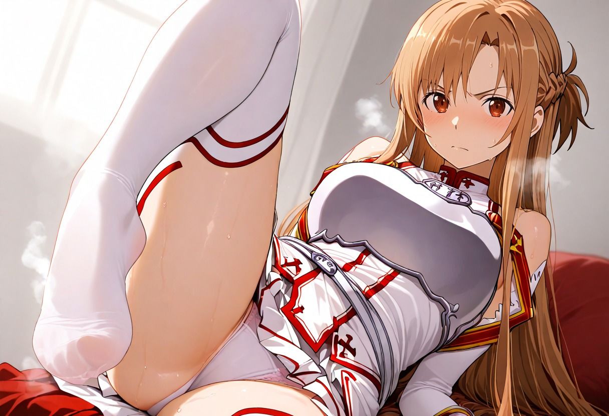 サンプル画像4:アスナさんのえちえちな足 vol.1＋vol.2(OtakukunB) [d_503185]