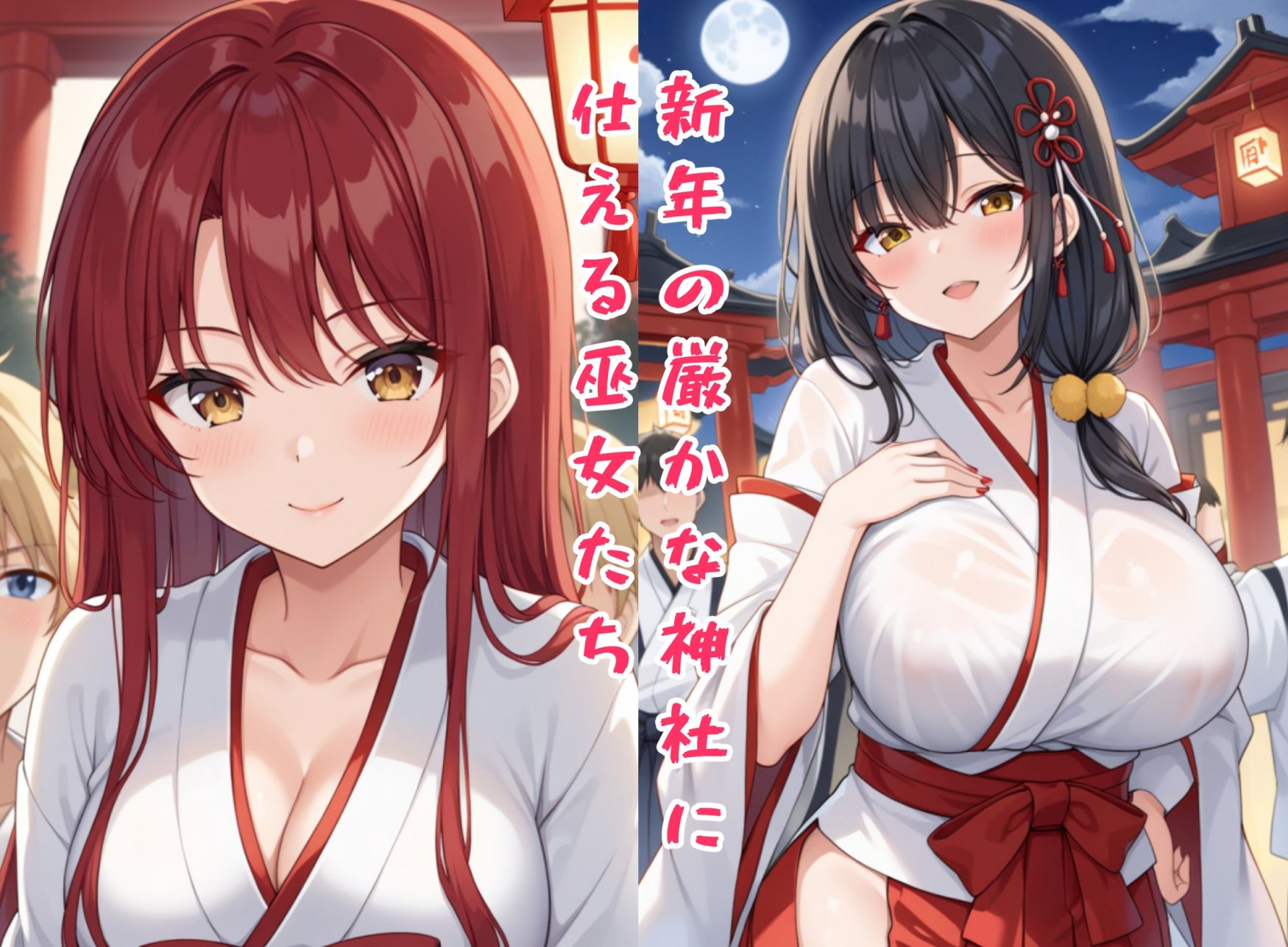 サンプル画像1:蒸れ濡れの巫女(ピクセル詩人) [d_503186]