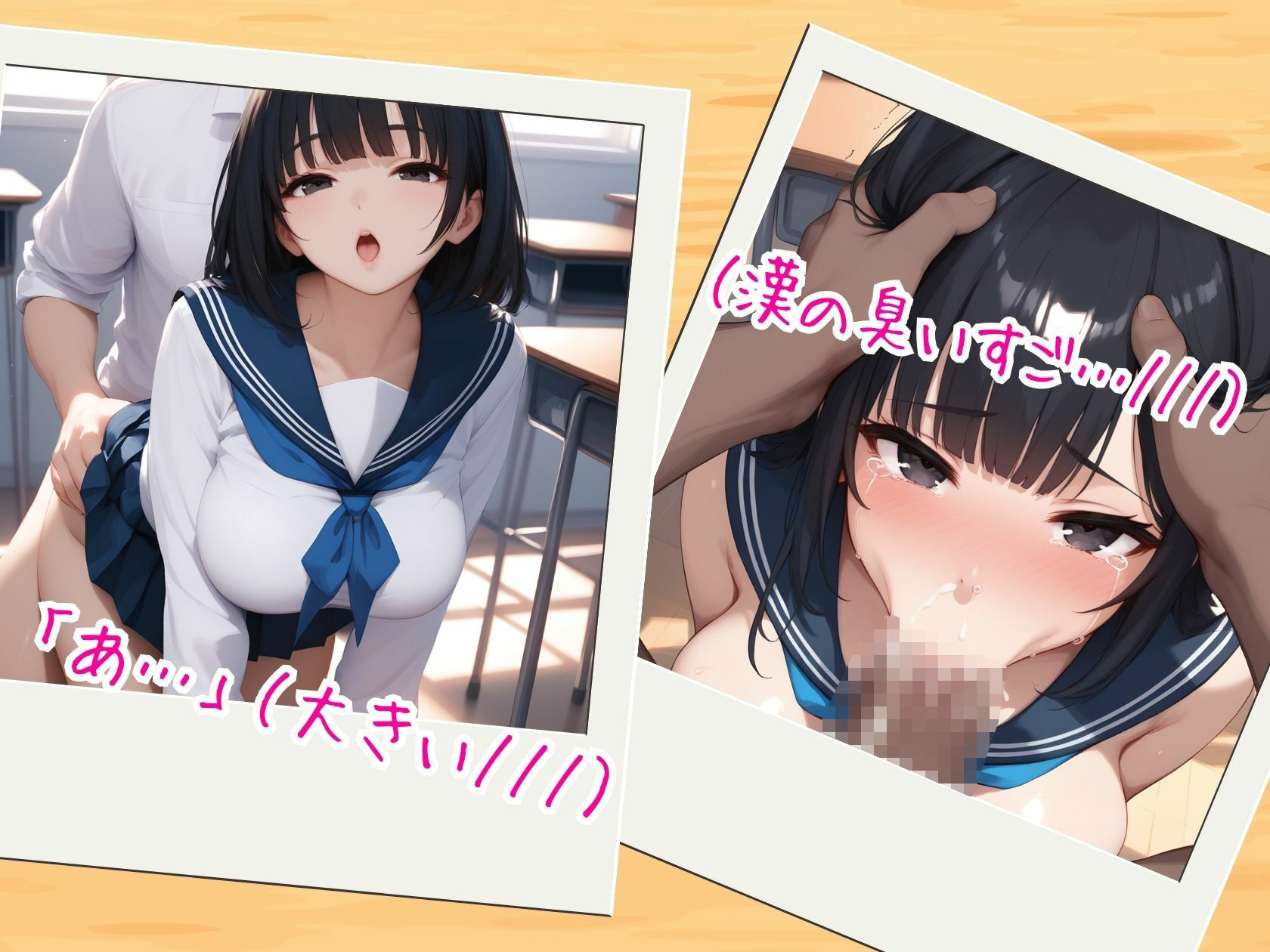 サンプル画像4:ビッチなクラスメイト3(推し娘) [d_503198]