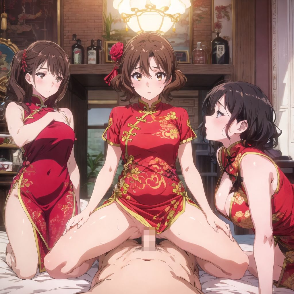 サンプル画像1:中〇街の頭領とのユーフォ勝負に負けた女の子(てるさ) [d_503204]