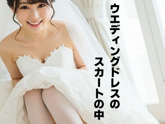 ウエディングドレスのスカートの中 表紙