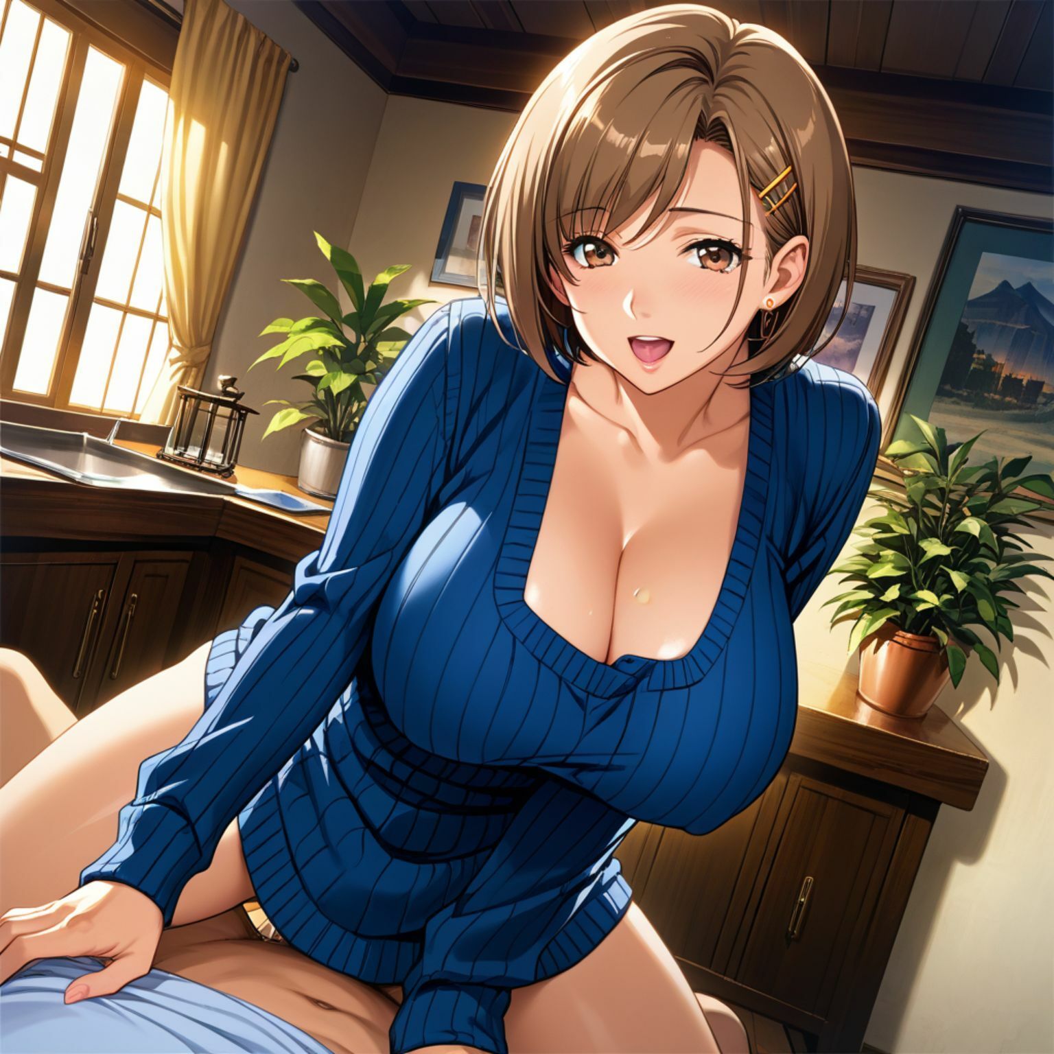 サンプル画像1:巨乳の奥さんは僕だけの種付け人形(ユニットユーザー) [d_503315]