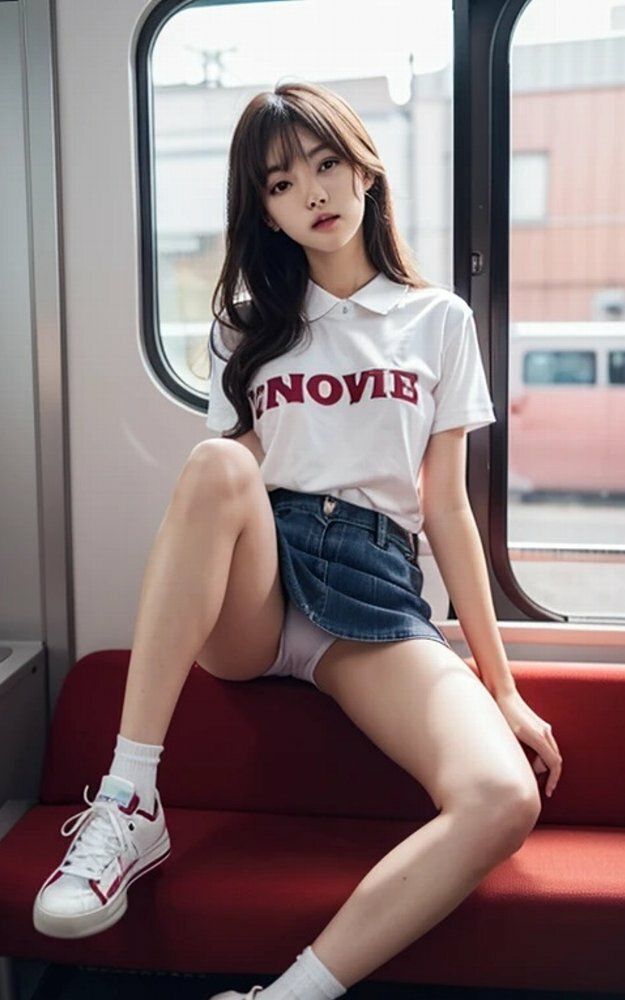 サンプル画像3:通勤時間の思わぬ小さなラッキーパンチラ画像集(榊原大造) [d_503335]