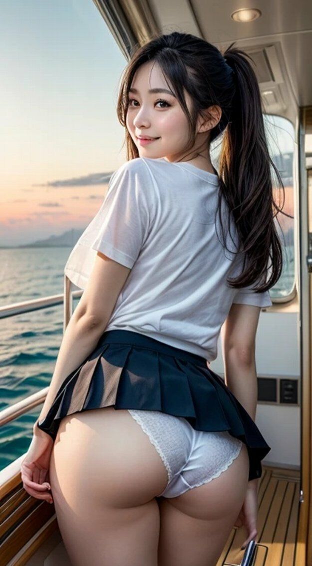 サンプル画像1:女子大生遊覧船デートパンチラ画像集(榊原大造) [d_503406]