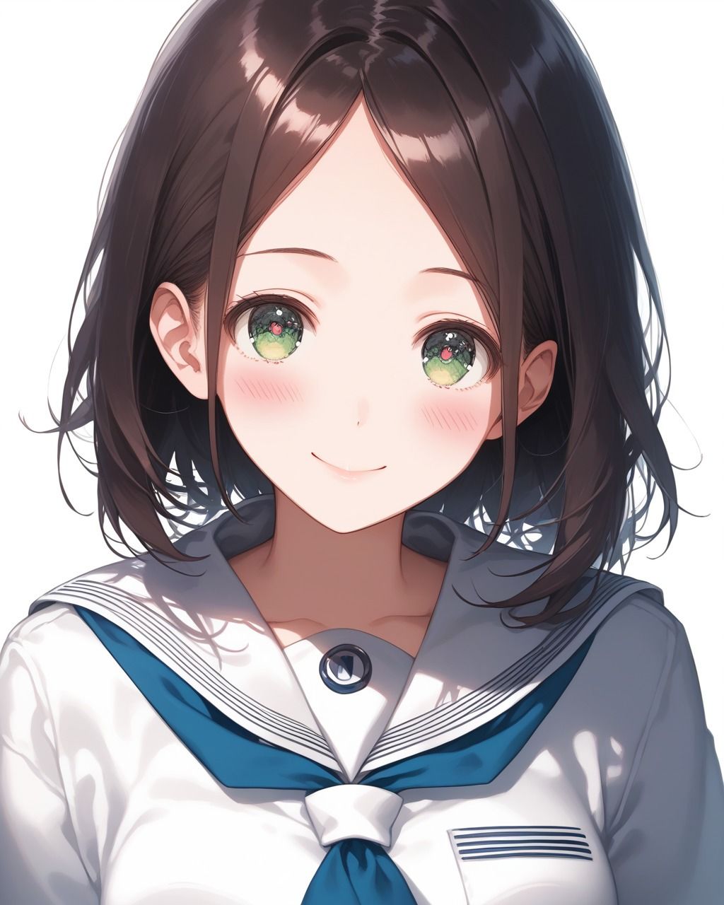 サンプル画像3:ちょっとエッチなセーラー服美少女(たこやき) [d_503475]