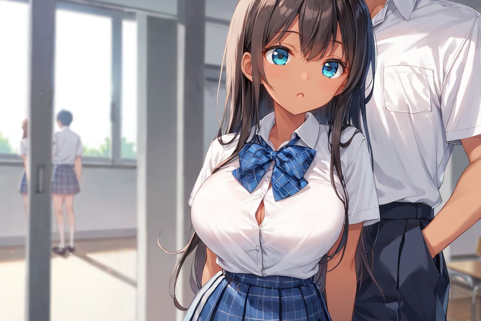 サンプル画像1:性欲が強すぎる水泳部員のセックス合宿に同行させられた…(きょほう) [d_503502]