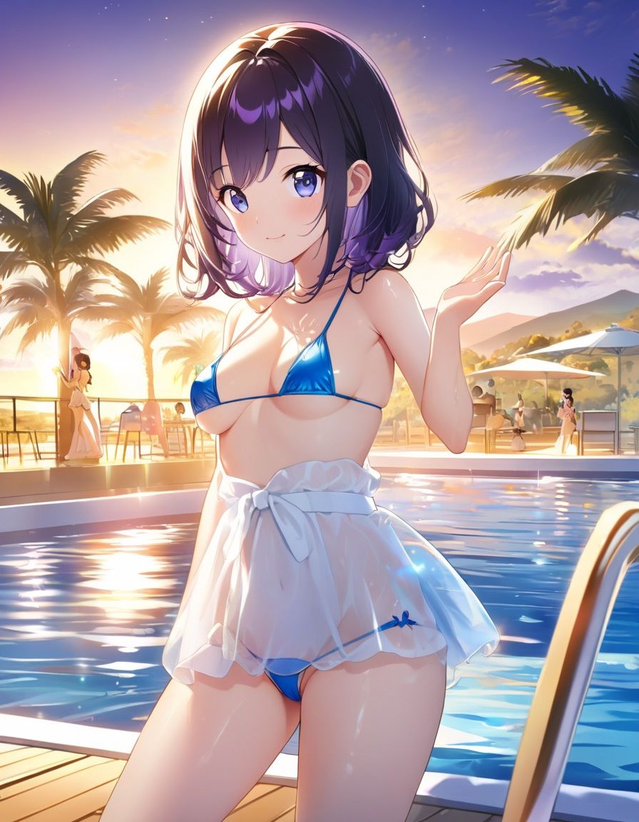 サンプル画像3:女子〇生日記 プールS〇X(ジーイーフォース) [d_503504]