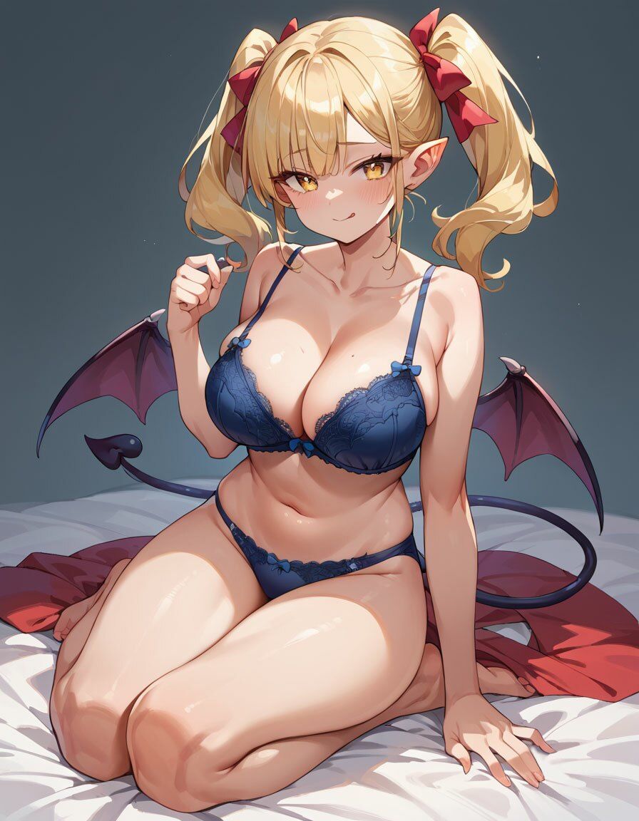 サンプル画像1:爆乳サキュバス搾り採り（CG100枚）(ティッシュのご用意を) [d_503548]