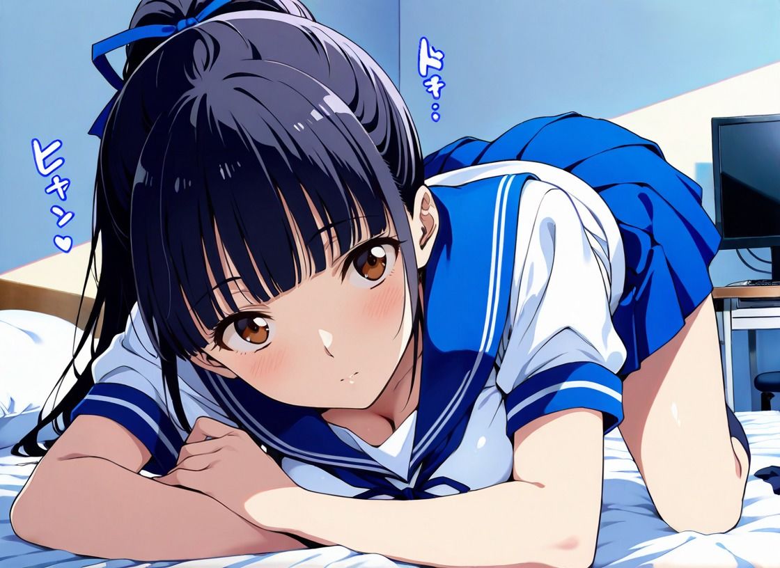 サンプル画像1:清楚女子校生は孕みたい2(おぷてぃまいず) [d_503587]