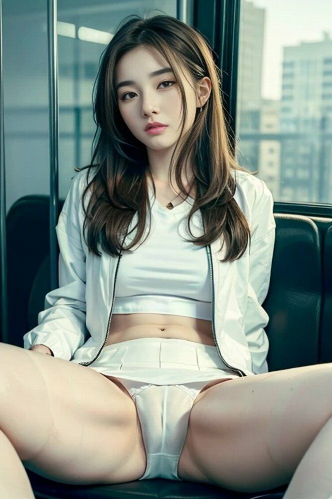 サンプル画像5:女子大生電車開脚パンチラ画像集(榊原大造) [d_503610]