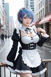 サンプル画像2:【巨乳レイヤー】レ◯えちえちコスプレ(コスプレ研究所) [d_503676]