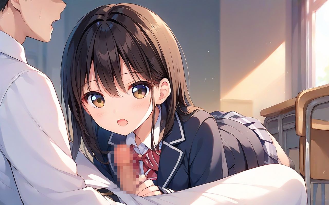 サンプル画像1:やりたがり女子校生の発情セックス(ヤーコン) [d_503740]