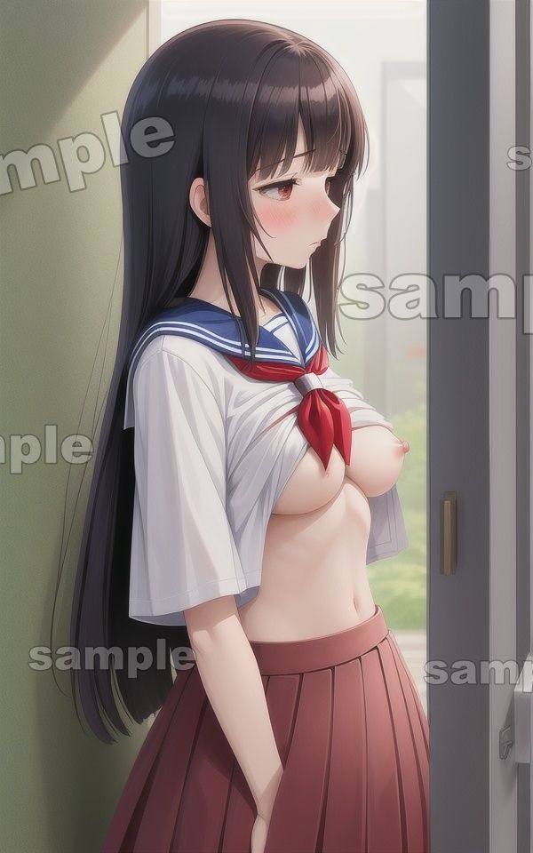 サンプル画像3:JK売春「先生、これで成績上げてくれるの？」学園の先生がJKのおっぱいを舐める・・・(今晩のおかずプロモーション) [d_503771]