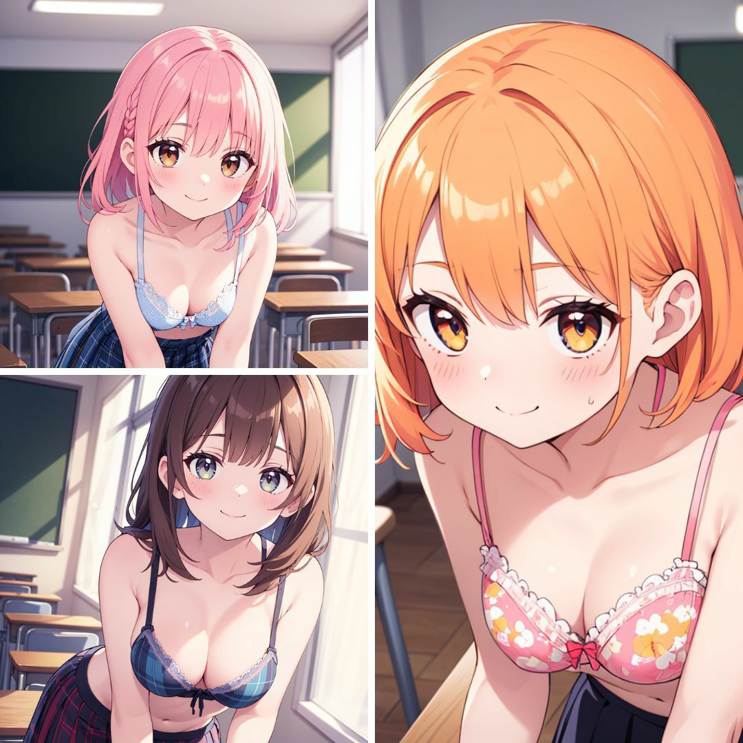 サンプル画像4:JK下着図鑑3(灰猫家) [d_503797]