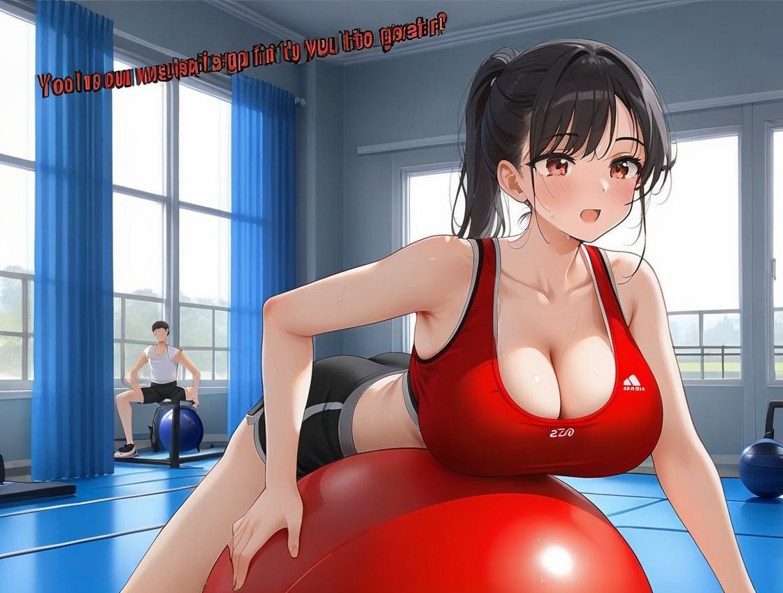 サンプル画像3:中年輪●ママさんバレー(ホムラ) [d_503854]