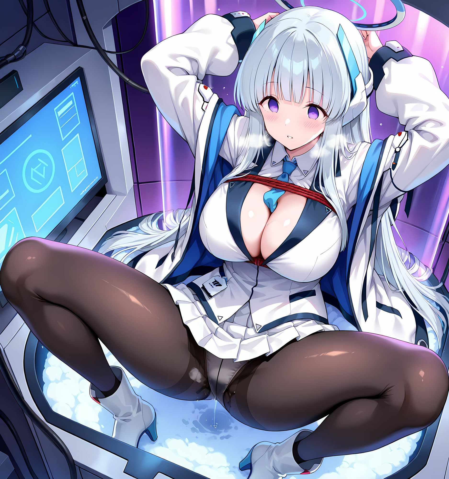 サンプル画像3:ノア洗脳悪堕ち・淫魔化改造(ochiruevil) [d_503977]