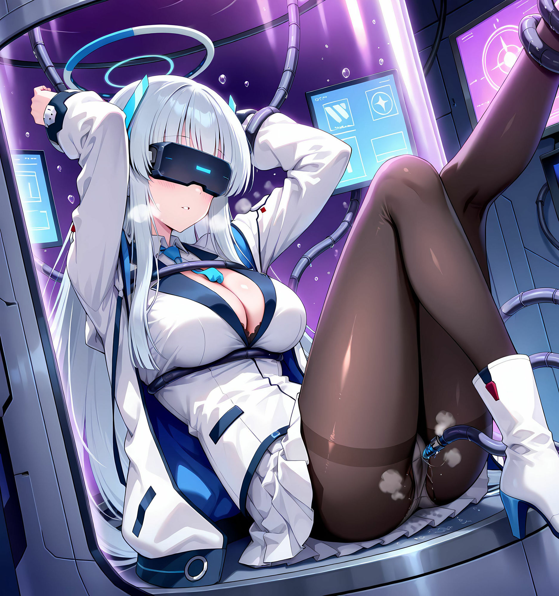 サンプル画像4:ノア洗脳悪堕ち・淫魔化改造(ochiruevil) [d_503977]