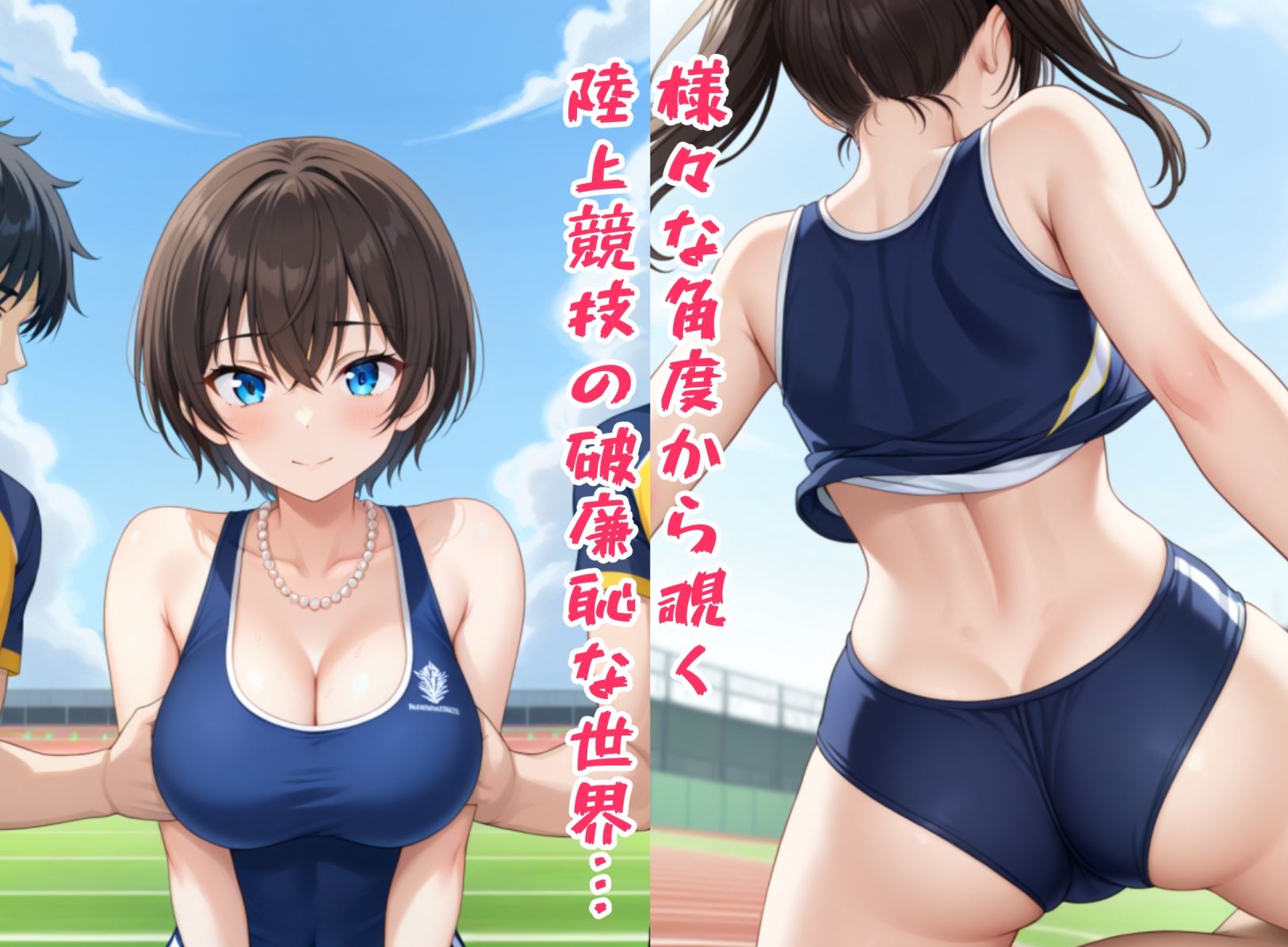 サンプル画像1:陸上競技でやりたい放題(ピクセル詩人) [d_504002]