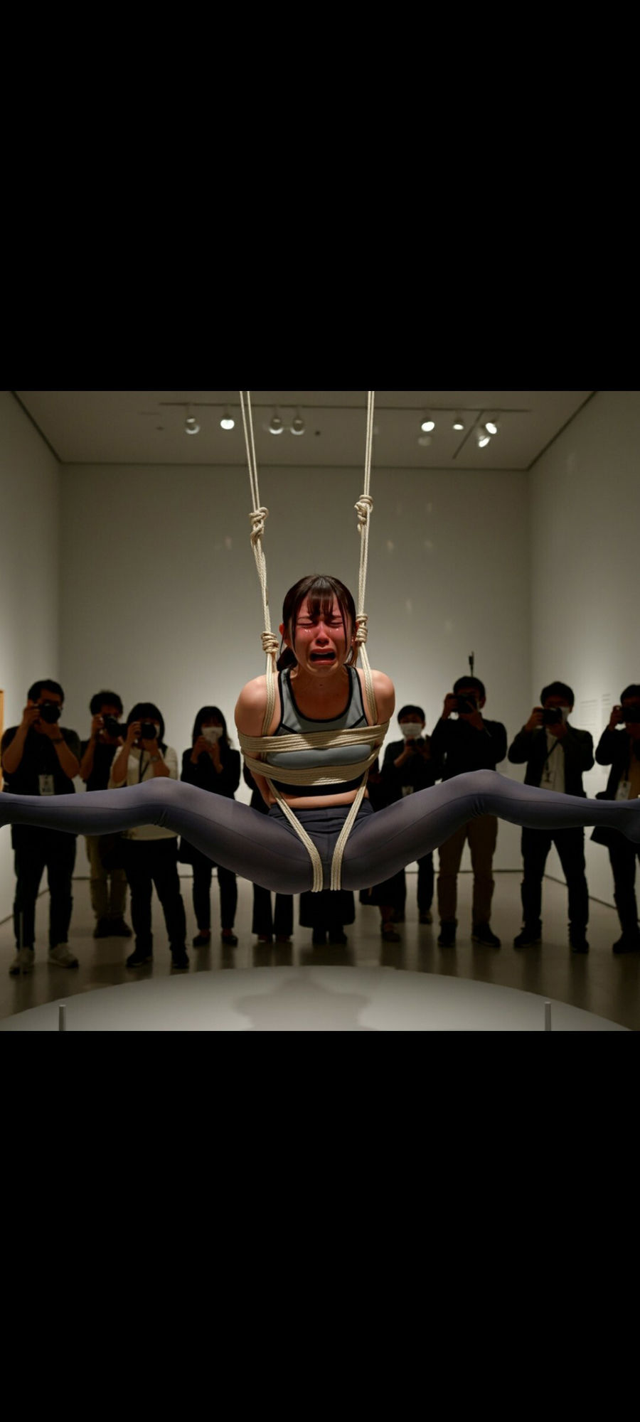 サンプル画像2:羞恥×泣き顔シチュエーションいろいろ詰め合わせ 300枚超【生成AI画像】(リアルでおバカな羞恥シチュエーション製作所) [d_504054]