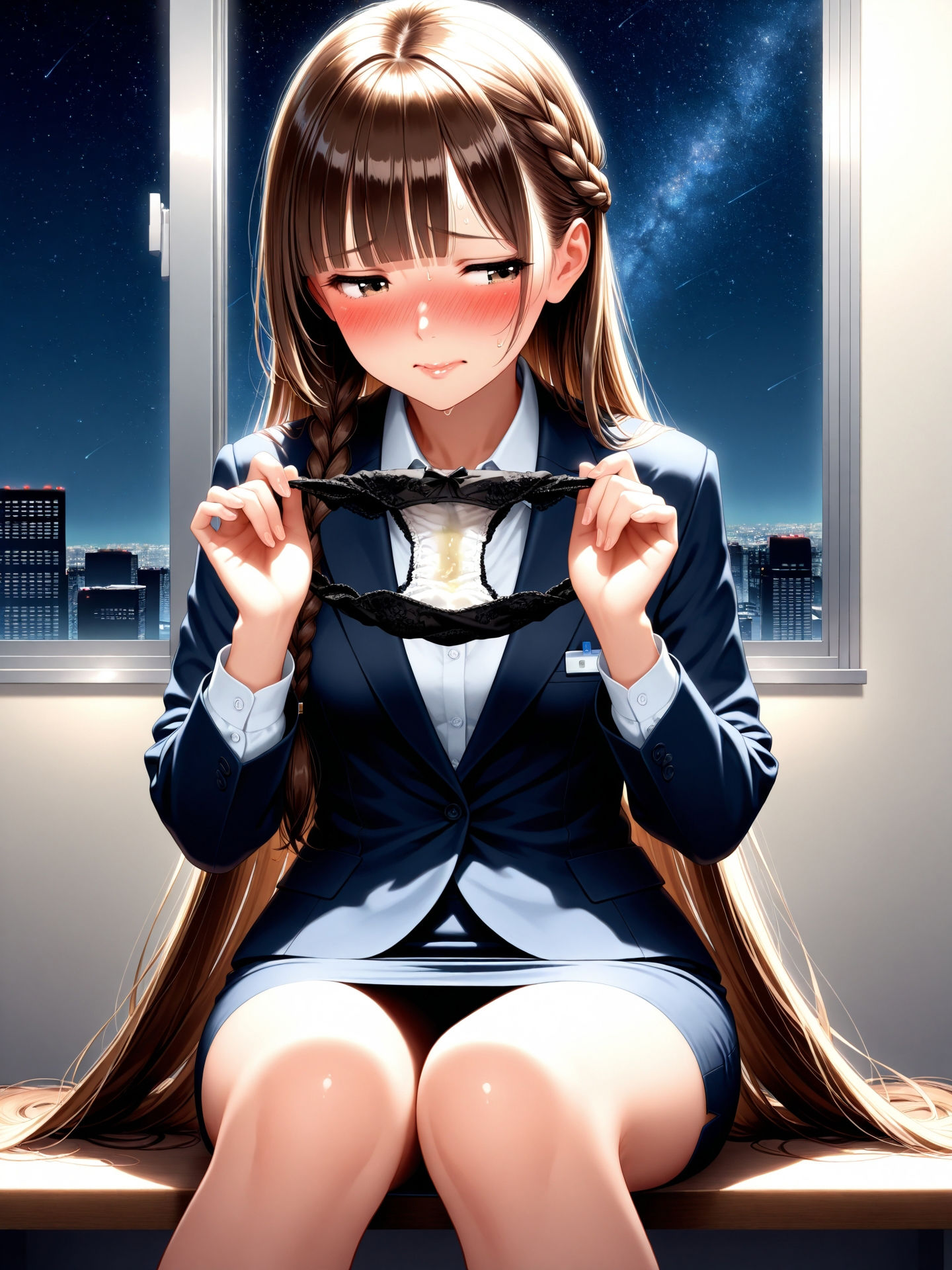 サンプル画像1:パンツちょうだい1  〜かわいかったから、もらってみた〜(ニッチッチ) [d_504134]