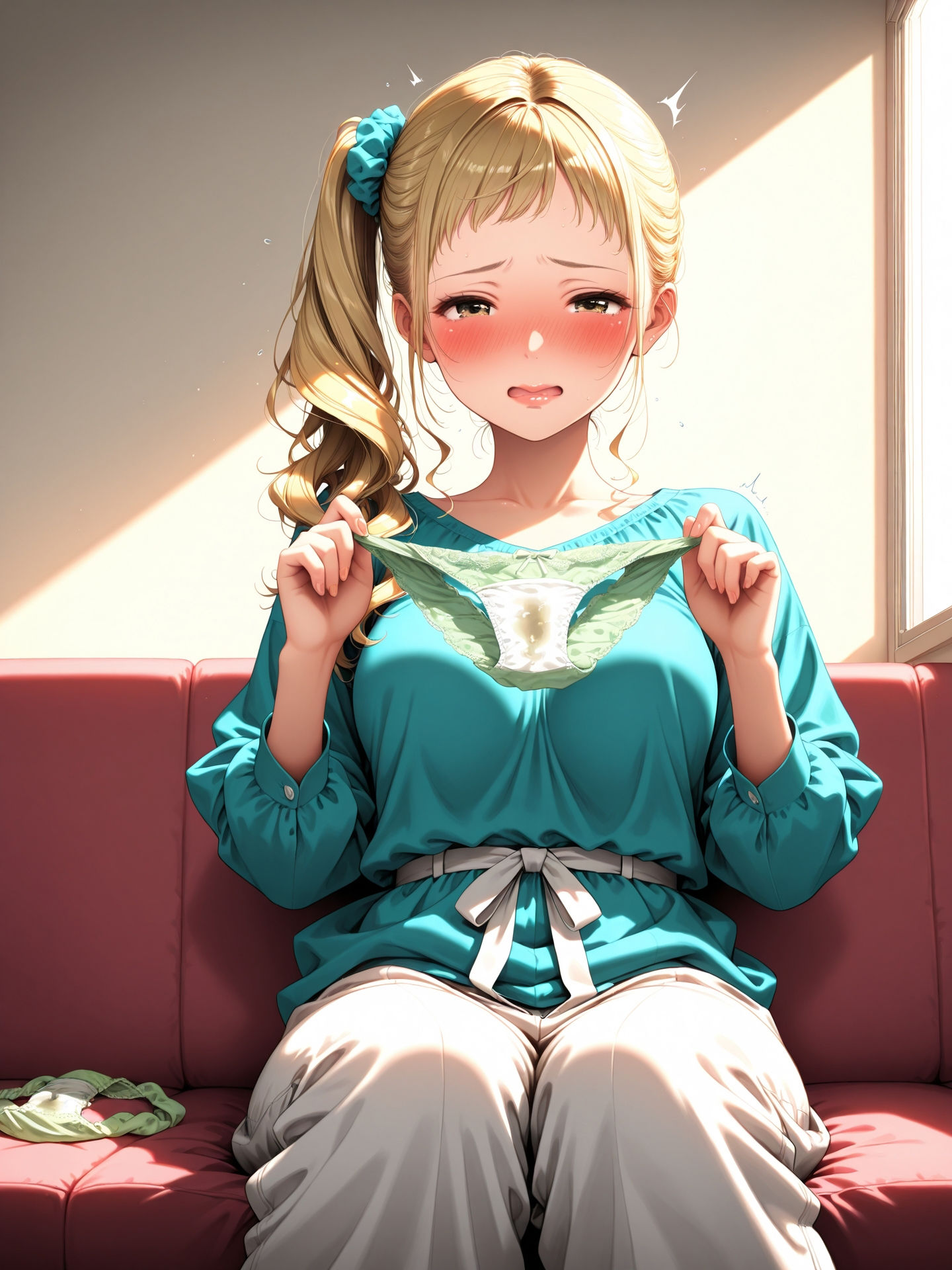 サンプル画像2:パンツちょうだい1  〜かわいかったから、もらってみた〜(ニッチッチ) [d_504134]