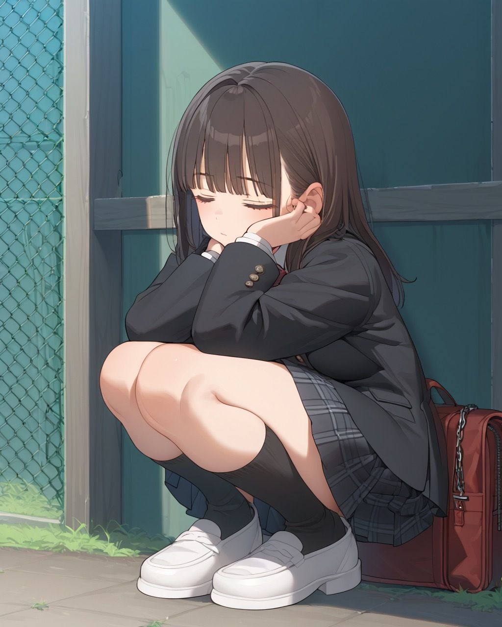 サンプル画像4:巨乳女子校生が催●をかけられた(むちふわドーナツ) [d_504171]