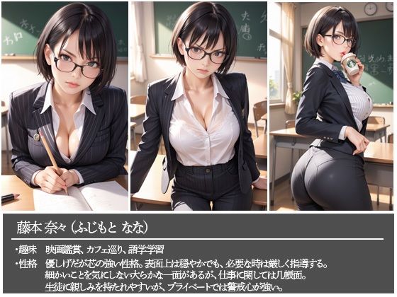 サンプル画像2:ウザい美人教師 媚薬で肉便器化(寝取られマーケット) [d_504178]