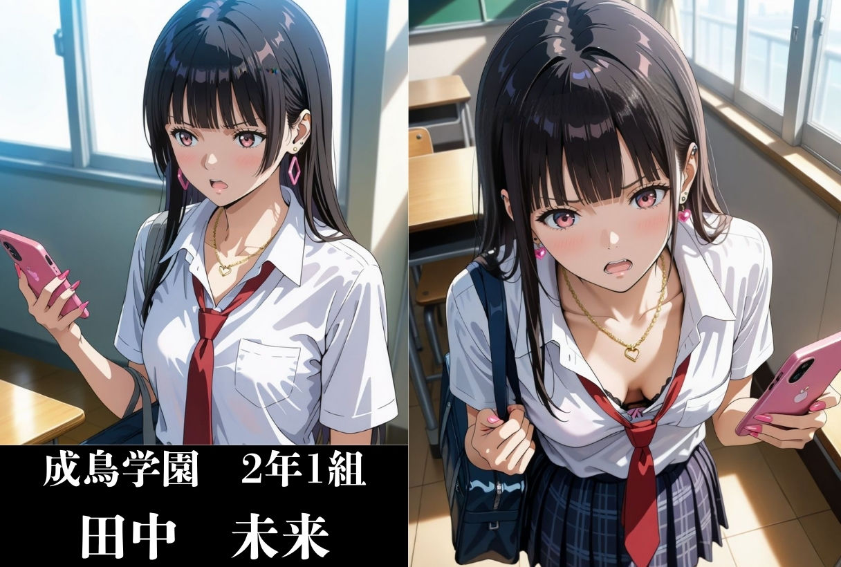 サンプル画像1:催●アプリゲットで学校のマドンナ犯し放題な件(鴨の家) [d_504388]