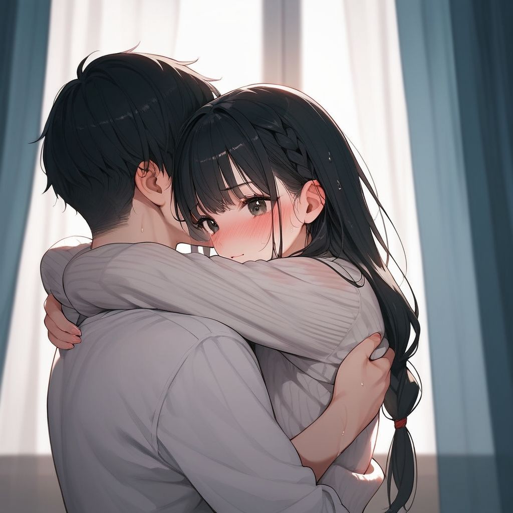 サンプル画像3:清楚で真面目な幼馴染にSEXを練習したい…と頼まれた。(シクモト屋) [d_504473]