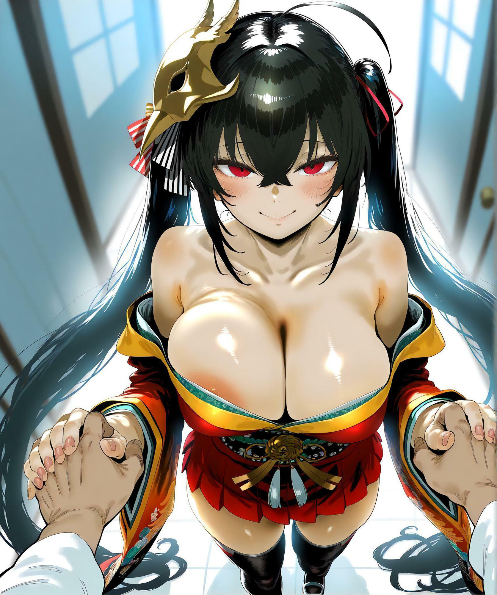 サンプル画像1:アズレン大鳳寝取られ風CG(AIの下僕) [d_504513]