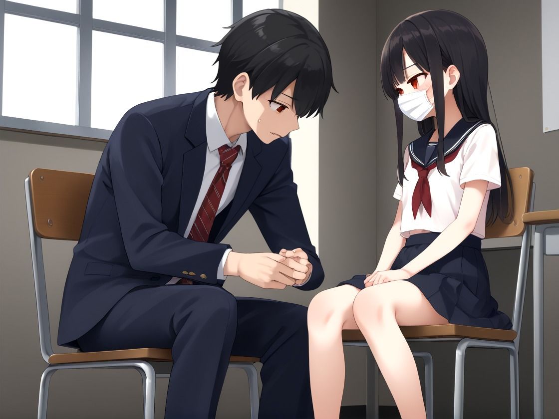 サンプル画像1:催●学園 キモデブと少女(デスピール) [d_504536]