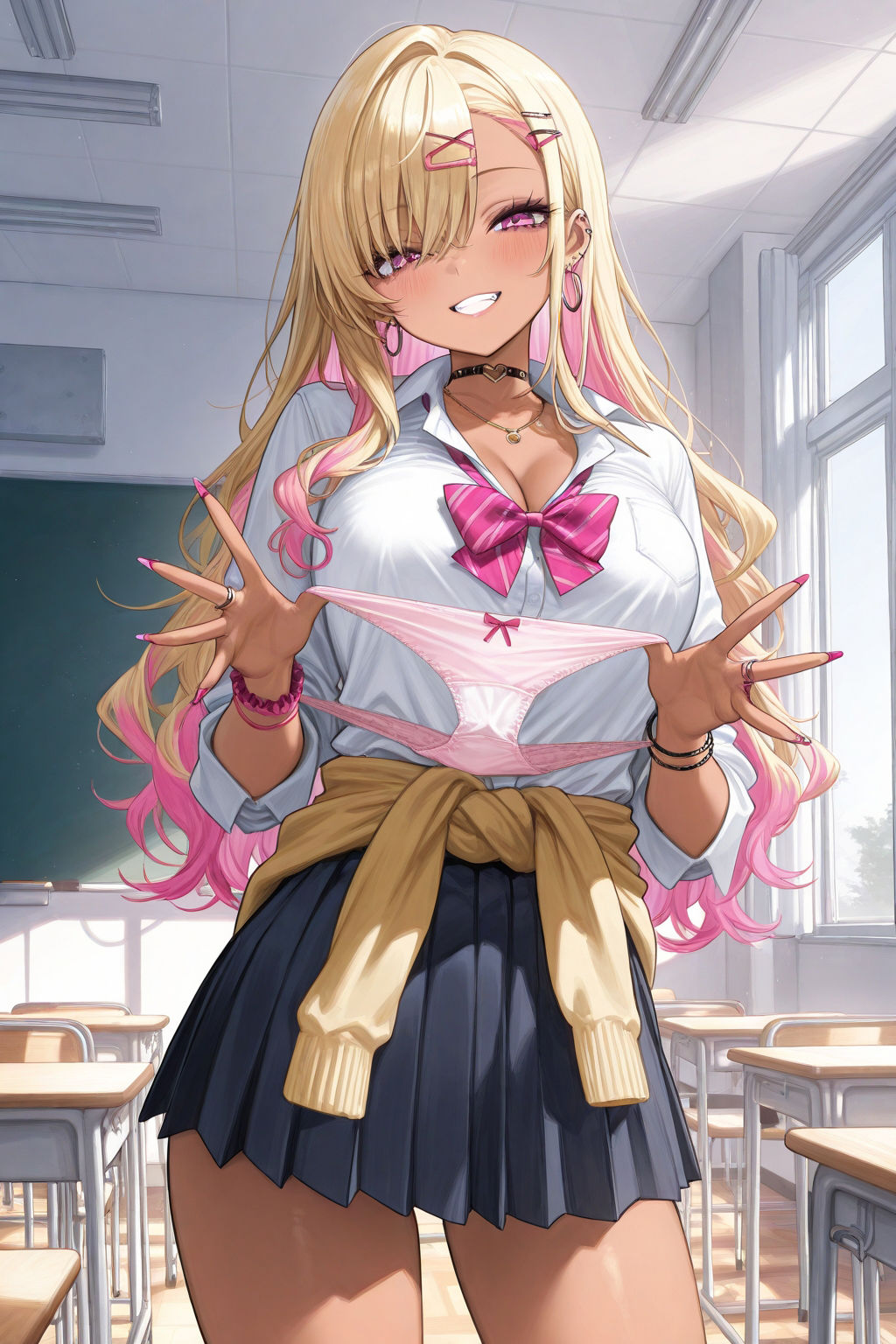 サンプル画像1:クラスメートの生意気ギャルを懲らしめてヤッた？(Heartful Art) [d_504579]