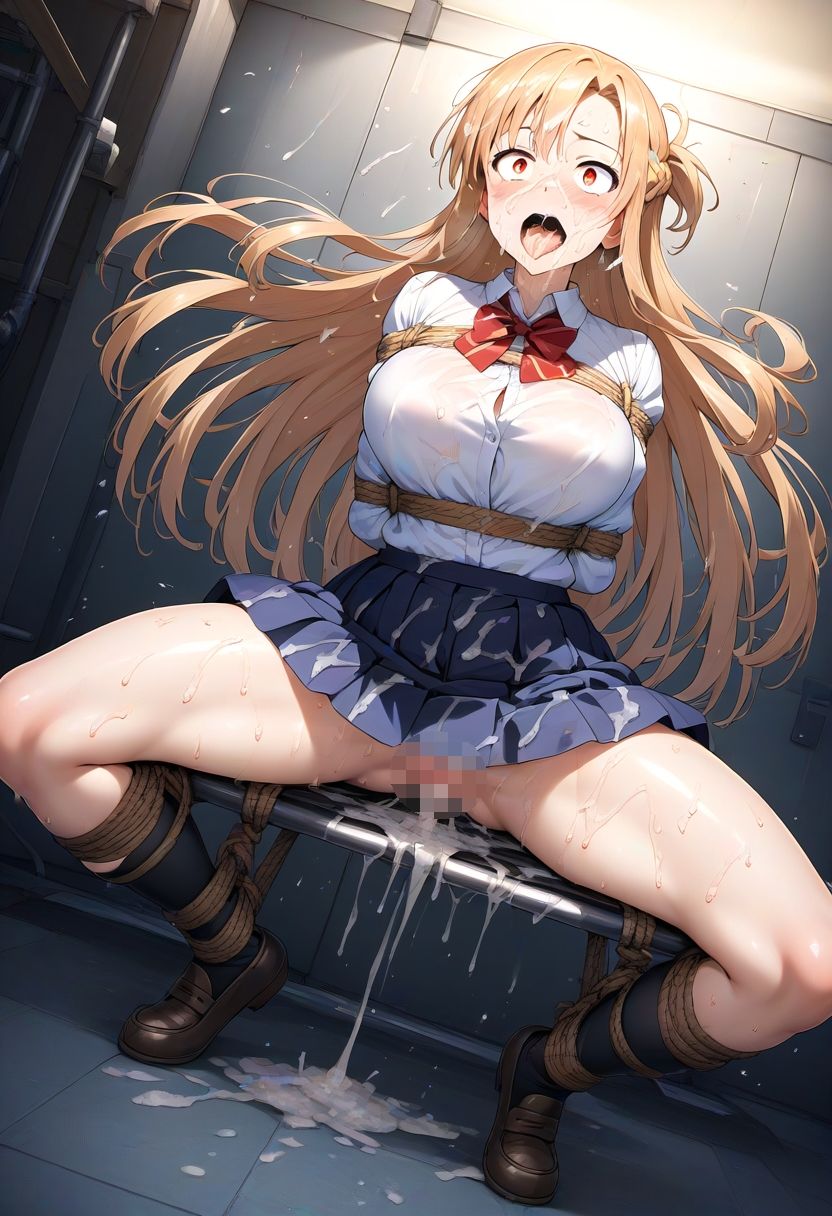 サンプル画像1:屈辱のアスナさん(ぷにの惑星) [d_504592]