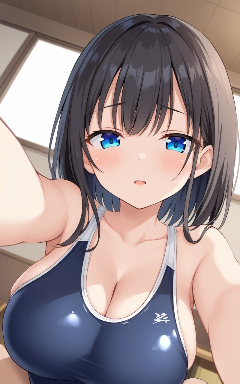 サンプル画像2:純白のスク水、純情美少女が魅せる濡れた誘惑(官能アートラボ) [d_504611]