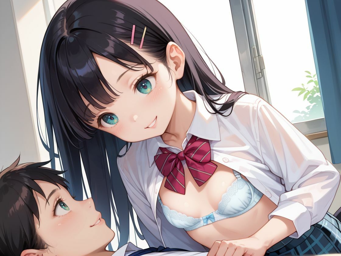 サンプル画像2:淫乱女子校生 抵抗できない肉便器と学校で、保健室で、ハメまくり(まねき猫) [d_504615]