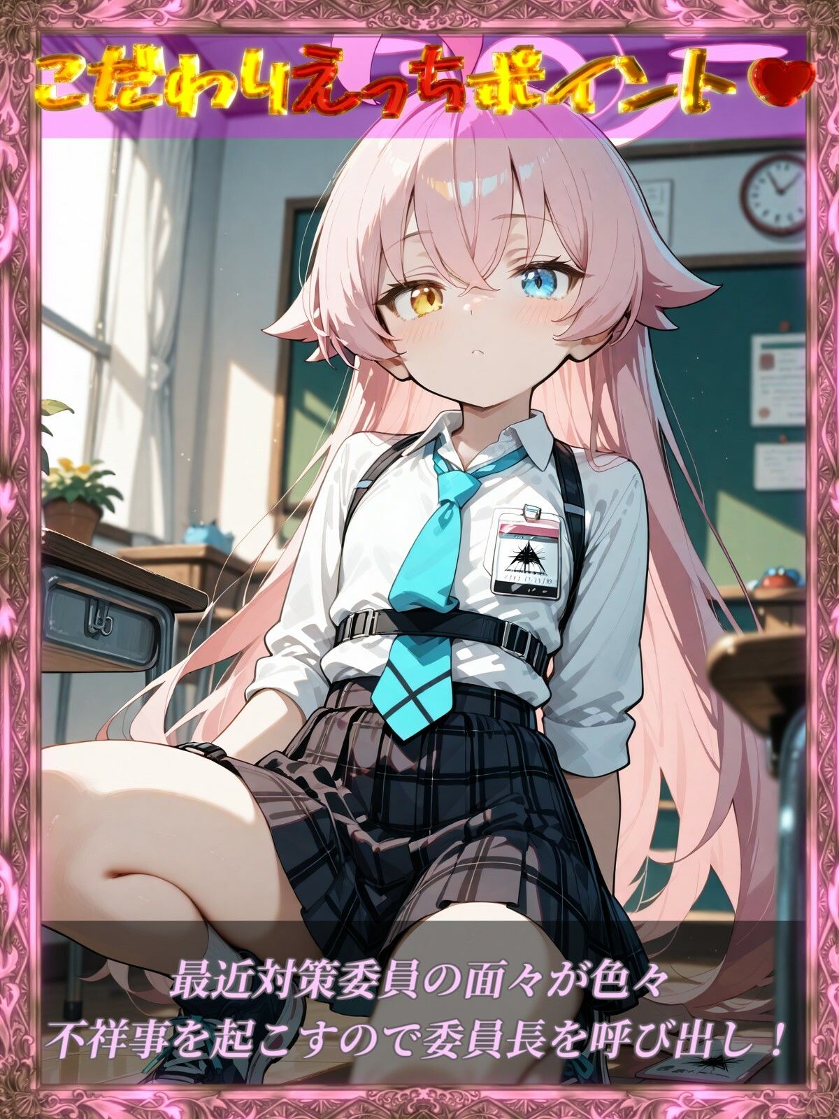 サンプル画像1:小鳥遊ホ◯ノとらぶらぶ教室えっち(ガーネット) [d_504623]