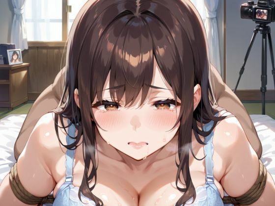 爆乳人妻を拘束調教してハメ撮り