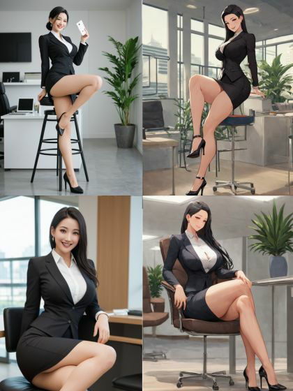 サンプル画像2:巨乳美人OLオナニークンニ特集150P(アイデン) [d_504715]